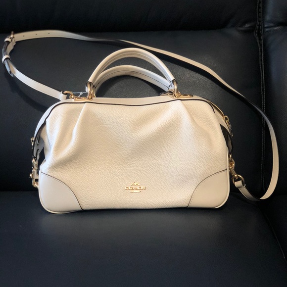 NWOT COACH pebble leather one satchel - Picture 2 of 7